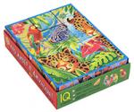 Серия: IQ Кубики. Умные кубики  в поддончике. 12 штук. Кто живёт в джунглях?