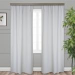 Комплект  портьер Оксфорд серый 210*290 2 шт.