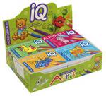 Серия: IQ мини-раскраски. Раскраска-игра (мини). Дисплей 6.  Учим английский. Микс ( 4 вида по 6 штук)