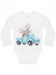 Боди "Мышонок на машинке"