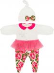 Комплект "Флауэр" комбинезон с розовой юбочкой и шапочкой