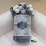 Multi-ball (тем-сер) Плед 160х220