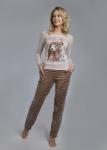 Комплект с брюками "ВИОЛА" (бежевый №24)