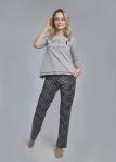 Комплект с брюками "COOL" (серый №3)