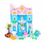 Дом для человечков 117 с мебелью и аксессуарами в/к