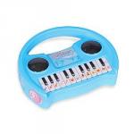 Игрушка музыкальная 9016-1 Пианино цв. голубой в/к