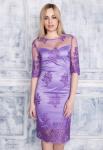 Платье Джуди цвет сиреневый (П-114-2)