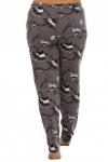 Брюки Узор хаки