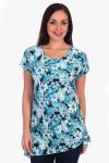 Блузка Тави бирюза