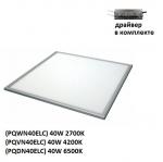 Светильник Ecola LED panel тонкая панель 595x595x9 мм + драйвер PBLN40ELT