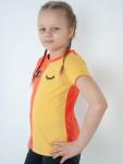 Фуфайка детская GF 14-167п кораловый/горчичный
