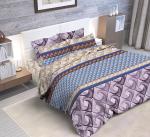 бязь ЛЮКС "Геометрия" арт. 7846 вид 2 (бордовый)