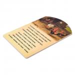 Доска разделочная деревянная "Птичий двор" 29*18,5 см MARMITON