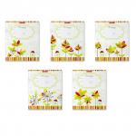 Тетрадь школьная  Cолнечная поляна, 18 листов, линейка, глиттер в лаке (в плёнке по 10 шт.)