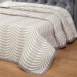 Жаккардовое покрывало (хлопок) Кассандра капучино