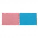 Цветная бумага А4 ТОНИРОВАННАЯ В МАССЕ, 30 л. 10 цв., 80 г/м2, гребень, 210х297 мм, "Басня", ПО-9166