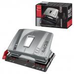 Дырокол MAPED (Франция) "Advanced Metal", металлический средний, на 25 листов, светло-серый, 620310