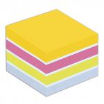 Блок самоклеящ. (стикер) POST-IT ORIGINAL "Мармелад" 51х51 мм, 400 л., ассорти, 2051-U