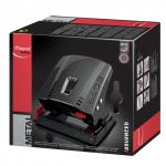 Дырокол MAPED (Франция) "Advanced Metal", металлический большой, на 35 листов, темно-серый, 630311