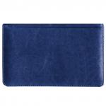 Еженедельник недатированный МАЛЫЙ ФОРМАТ (95х155мм) А6, BRAUBERG Imperial, кожзам, 72л, т-син,126186