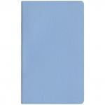 Блокнот А5 (145х215мм), HATBER MAJESTIC, 128л, эко-кожа, без линовки, голубой,128ББL5В_04225