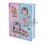 Блокнот А5 (133х178мм), 56л, твердый, линия, рамка+альбом, BRAUBERG, Совята, 128406