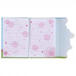 Блокнот А5 (135х210мм), 80л, твердый, линия, клапан, BRAUBERG, Умные совята, 128408