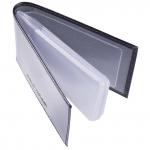 Визитница карманная BEFLER "Classic" на 40 визиток, натур. кожа, черная, V.30.-1, ш/к-90010