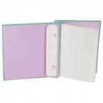 Блокнот А5 (133х178мм), 56л, твердый, линия, рамка+альбом, BRAUBERG, Прелестница, 128407