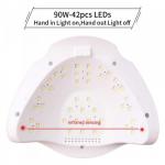 Лампа SUN X7 Plus UV/LED, 90W для сушки гель лака. Гарантия 6 месяцев
