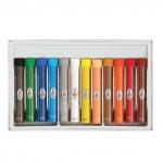 Пастель масляная ГАММА "Московская палитра", 12 цветов., круглое сечение, 060K012100