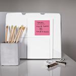 Блок самоклеящ. (стикер) POST-IT ORIGINAL "Неоновый Розовый" 76х76 мм, 450 л., ассорти, 2028-NPEE