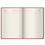 Ежедневник недатированный А5 (148х218мм) GALANT Bastian, кожзам, 160л, цв.срез., бордовый, 126270