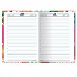 Ежедневник датированный на 4 года А5 (133х205мм) BRAUBERG, 192л, АБСТРАКЦИЯ, 129236