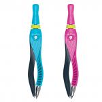 Циркуль MAPED (Франция) "Kid'z Eazy 360",140мм,пластиковый,грифель 2мм ,ассорти, дисплей, 181511