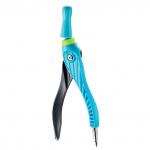 Циркуль MAPED (Франция) "Kid'z Eazy 360",140мм,пластиковый,грифель 2мм ,ассорти, дисплей, 181511