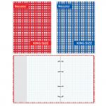 Тетрадь на кольцах А5 (175х215мм), 240л, картонная обложка, клетка, BRAUBERG, Шотландка, 401663