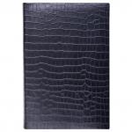 Ежедневник недатированный А5 (138х213мм), BRAUBERG Comodo, кожзам, 160л, зол.срез, черный, 124974