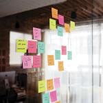 Блок самоклеящ. (стикер) POST-IT ORIGINAL "Розовая Пастель" 76х76 мм, 450 л., ассорти, 2028-P