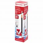 Стержень гелевый BRAUBERG 110мм, ЧЕРНЫЙ, узел 0,5мм, линия 0,35мм, 170173