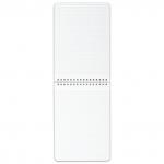 Блокнот А5 (145х205мм), 80л, гребень, пластик, клетка, HATBER, Темно-синий, 80Б5В1гр