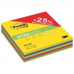 Блок самоклеящ. (стикер) POST-IT ORIGINAL "Весна Плюс" 76х76 мм, 125 л., ассорти, 654-OGP