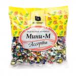 Конфеты карамель МИНИ-М "Ассорти", леденцовая МИНИ, 180г, пакет, ш/к 40874