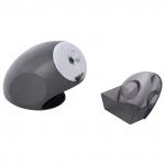 Точилка электрическая BRAUBERG "Bullet", питание от сети 220В / от USB, спиралевидное лезвие, 228422