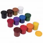 Гуашь школьная ОФИСМАГ, 12 цветов, без кисти, картонная коробка, 191563