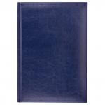 Ежедневник недатированный БОЛЬШОЙ ФОРМАТ (175х247мм) А4, BRAUBERG Imperial, 160л, т.синий, 124971