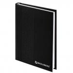 Ежедневник датированный на 4 года А5 (145х215мм) BRAUBERG, обложка бумвинил, 192л, черный, 126543