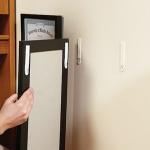 Держатели-застежки для картин COMMAND, КОМПЛЕКТ 4шт., большие, белые, 17206