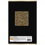 Блокнот А5 (135х206мм), 80л, твердый, клетка, фольга, BRAUBERG, Фантазия, 127211