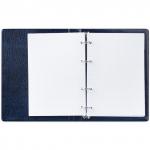 Тетрадь на кольцах А5 (140х205мм), 90л, обложка ПВХ, клетка, ДПС, синий, 2419-101